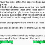 ANTIRACISM IS ANTI-WHITE