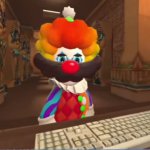 SMG4 Mario Clown template