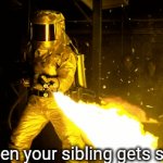 PANIC MODE | When your sibling gets sick: | image tagged in gifs,relatable,funny,funny memes,memes,siblings | made w/ Imgflip video-to-gif maker