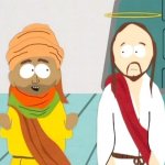 Muhammed and Jesus South Park