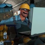 Engineer reacts to sexy character meme GIF Template