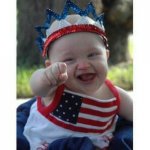 baby 4th of July