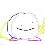 I got bored again so I drew this meta knight | image tagged in blank square,kirby,meta knight,i got bored | made w/ Imgflip meme maker