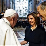The Pope, Nancy, and Paul Pelosi