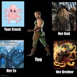 Your crush | image tagged in your crush meme | made w/ Imgflip meme maker