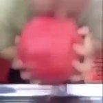 Guy eats watermelon GIF Template