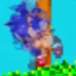 Sonic Glitching GIF Template
