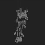 Mangle hanging template