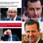 Assad outlasts Boris meme