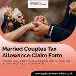 Married Couples Tax Allowance Claim Form