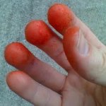 Cheetos hands