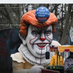 Trump Pennywise Clown Float