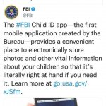 FBI child ID app meme