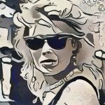 Kim Wilde AI Art