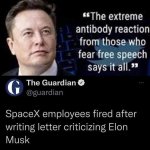 Elon Musk free speech hypocrite