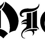 Ronnie James Dio logo black