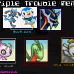 Triple Explorers (PMDxFNF) Edition | image tagged in fnf triple trouble template,pokemon,pokemon memes,fnf custom week,fnf | made w/ Imgflip meme maker