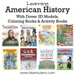 American history coloring book activity