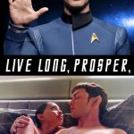 LIVE LONG PROSPER AND MULTIPLY STAR TREK MEME | image tagged in live long prosper and multiply star trek meme | made w/ Imgflip meme maker