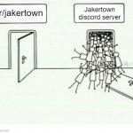 did i do a funny? | Jakertown discord server; r/jakertown | image tagged in free book free wifi,jakertown,discord,reddit | made w/ Imgflip meme maker