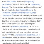 Buck v. Bell SCOTUS decision Meme Generator - Imgflip