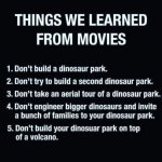 Things we learned from movies