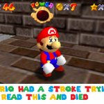 MARIO STROKE