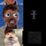Uncanny phases | Uncanny Phases | image tagged in rick astley becoming scared | made w/ Imgflip meme maker