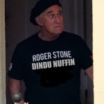 Roger Stone looking guilty