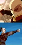 Drake Hotline Bling but its Prince Zuko meme