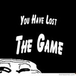 You lost the game