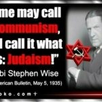 COMMUNISM IS JUDAISM