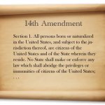 14th Amendment birthright citizenship