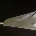 Paper jet template