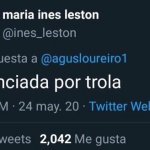 denunciada por trola