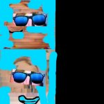 mr incredible becoming glitched and canny at the same time | image tagged in mr incredible becoming glitched template | made w/ Imgflip meme maker