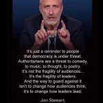 Jon Stewart quote democracy meme