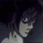 L Death Note Stare In Helicopter meme