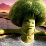 broccoli in hot tub meme