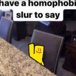 partygoer has a homophobic slur to say