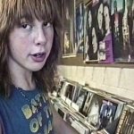 Heavy Metal Teen in Record Store