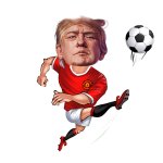 Trump Kicking Balls template