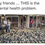 Gun nuts are the mental health problem meme