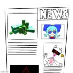 News paper | image tagged in news paper | made w/ Imgflip meme maker