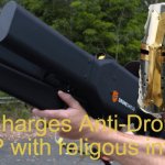 Charges Anti-Drone EMP with religous intent