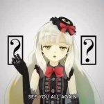 see you all again bye bye mayu vocaloid GIF Template