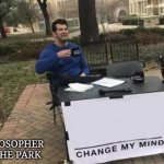 Philosopher of the Park