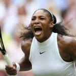Serena winning