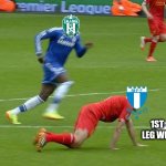 Zalgiris 1-0 Malmo | 1ST LEG WIN | image tagged in gerrard-slip,champions league,futbol,memes | made w/ Imgflip meme maker
