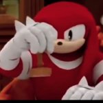 Knuckles meme approval stamping
